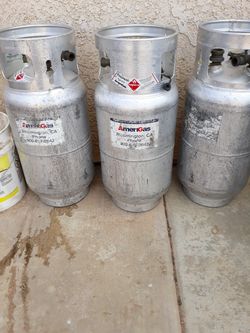 Propane gas tank