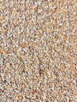 "Mojave Desert" 3/8 pea gravel