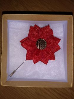 Rose lapel/Boutonniere Brooch