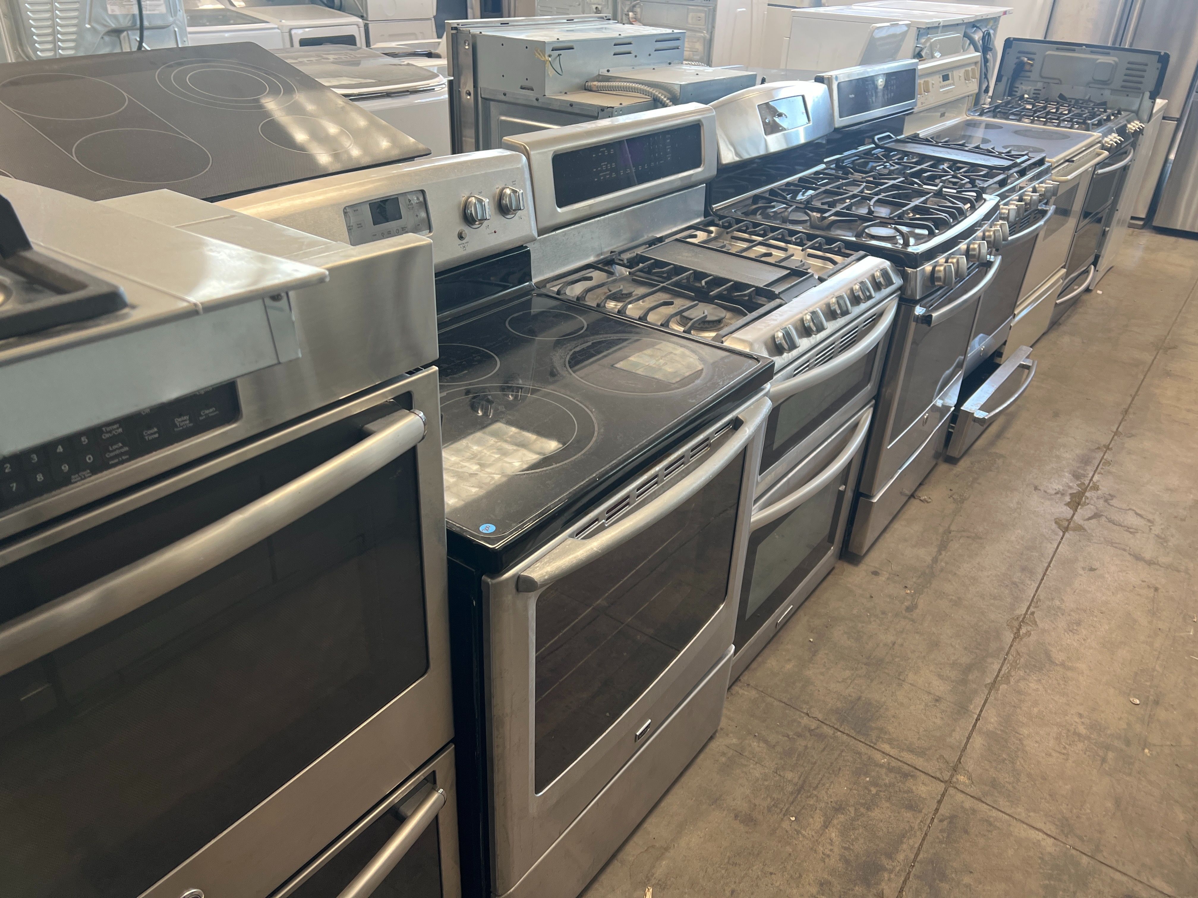 2 LOCATIONS -STOVES RANGES FOR SALE - 120 DAY WARRANTY -FREE DELIVERY