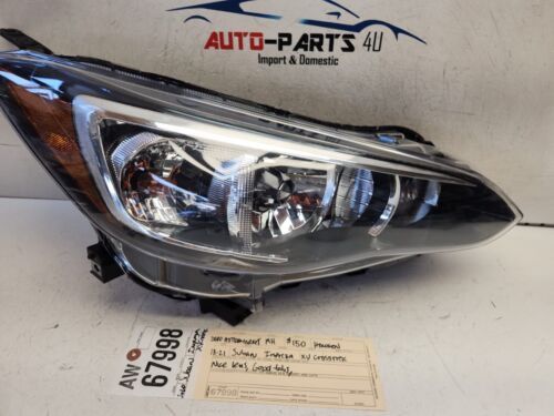 aftermarket 2017 - 2020 SUBARU IMPREZA CROSSTREK XV RIGHT HALOGEN HEADLIGHT