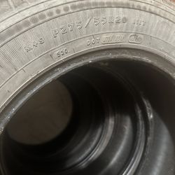 Wrangler P275/ 55R20 Tires Set Of 4