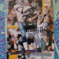 96 Stadium Club Deion Sanders!