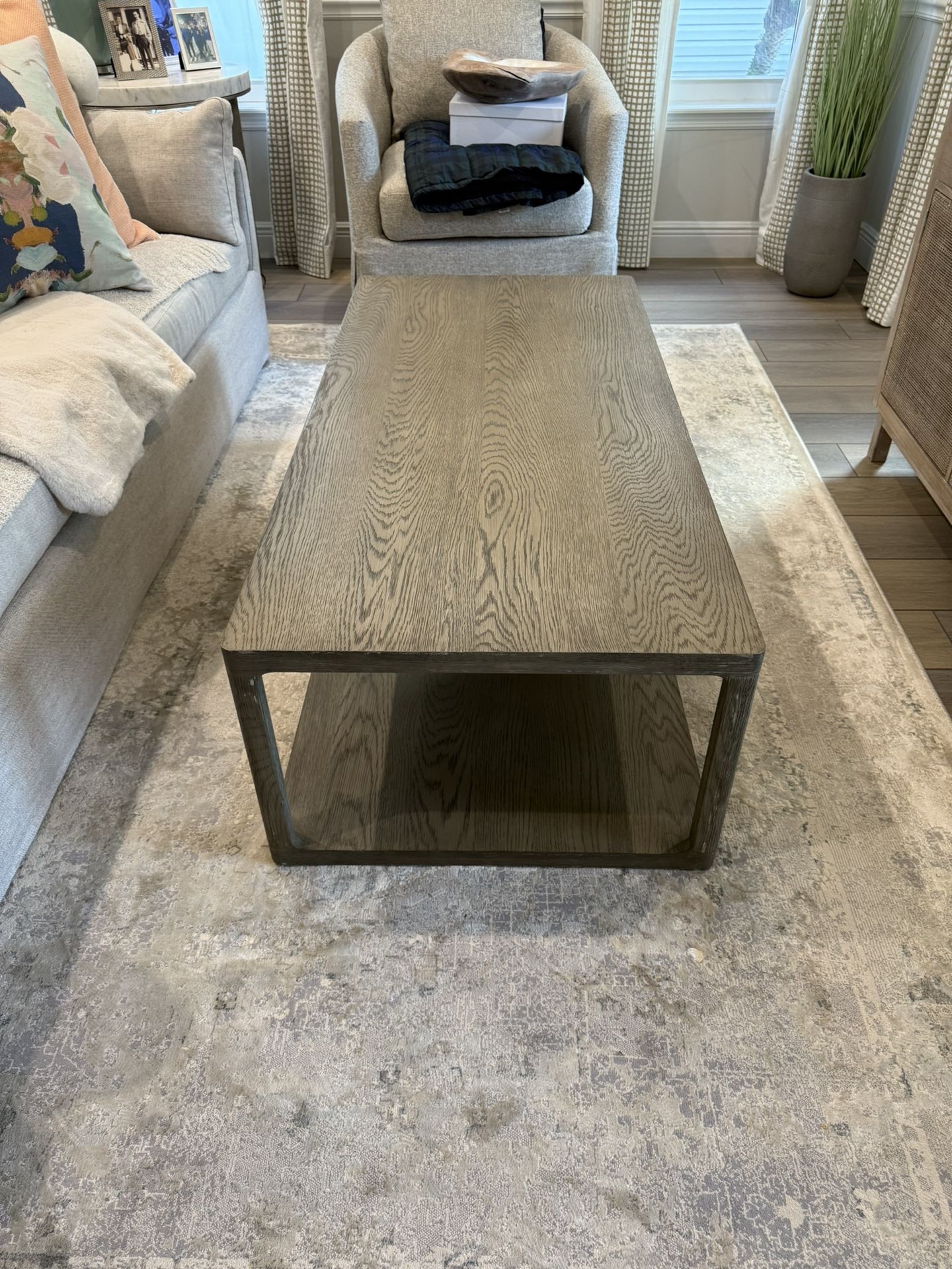 Solid Driftwood Coffee Table - Excellent Condition