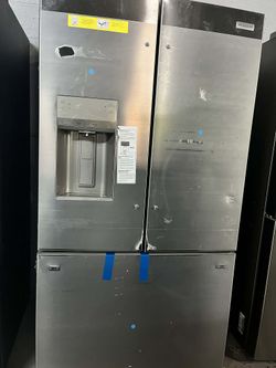 Frigidaire - 36 in. Wide 27.8 Cu. Ft. 3 doorFrench Door Refrigerator