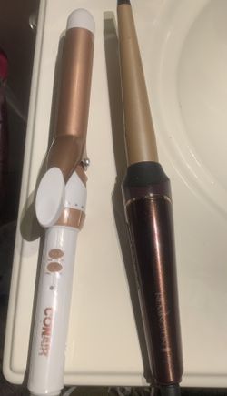 Curling iron and wand