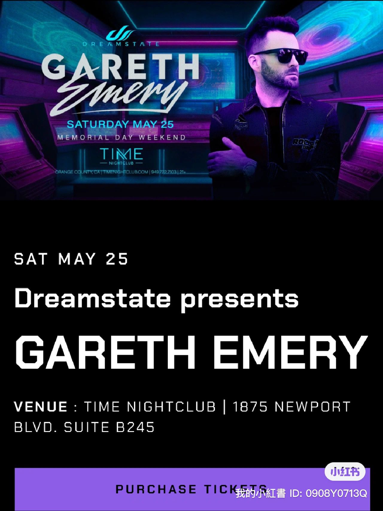 Sell one ticket for Gareth Emery 5.25, Time Club