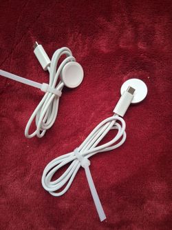 Two smart watch magnetic chargers