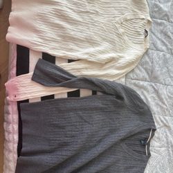 2 Long Sleeved Tommy Hilfiger Shirts 