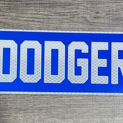 Dodgers Street Signs