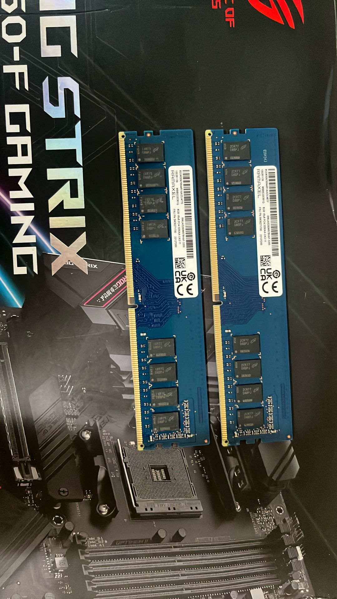 8GB 1Rx8 Pc4 Memory Ram CPU