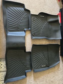 Floor Mats for Toyota Corolla 2020-2025 2026 Sedan (Not Fit for Hatchback and Cross), Custom Fit All-Weather TPE Floor Liners, Front & 2nd Row Mat for
