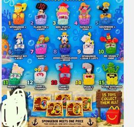 McDonald’s SpongeBob one piece