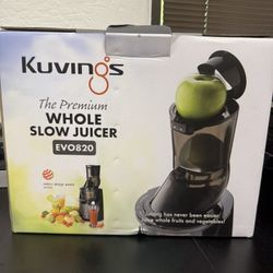 Kuvings - Evolution Whole Slow Masticating Juicer - Gun Metal Model: EVO820GM