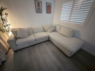 Large Goose down sectional