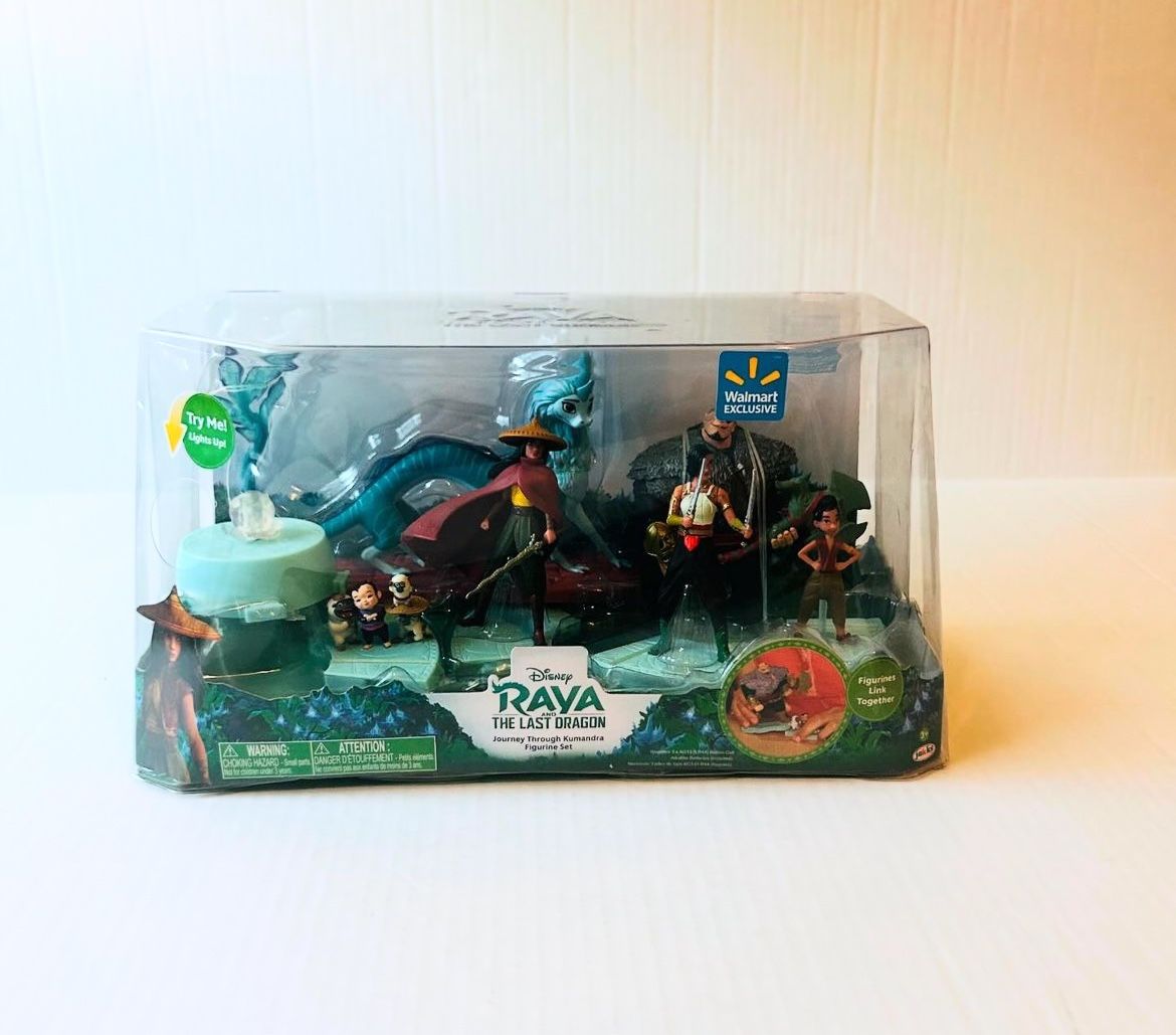 Disney's Raya and the Last Dragon Journey Through Kumandra Figurine Set