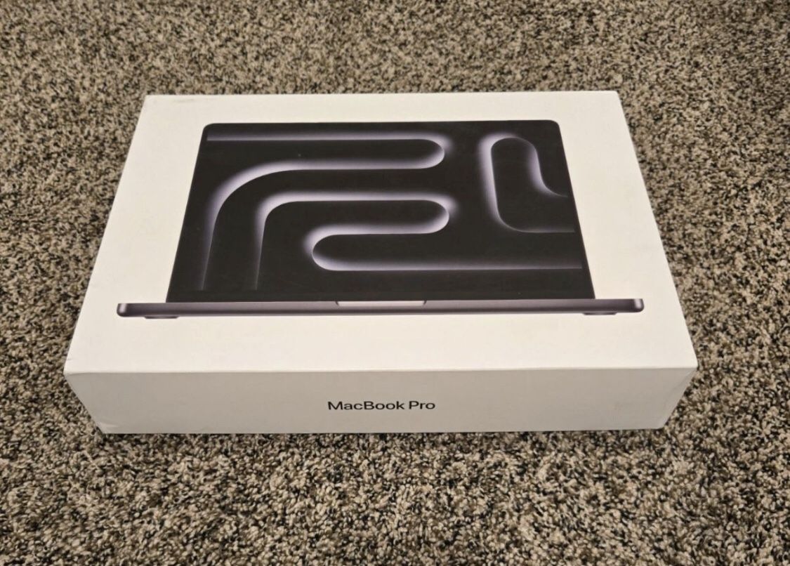 16” Apple MacBook Pro m4 pro chip 24GB 512gb