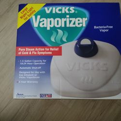 Vicks Vaporizer Bacteria-free Vapor