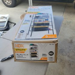 HDX 5 SHELF STORAGE UNIT