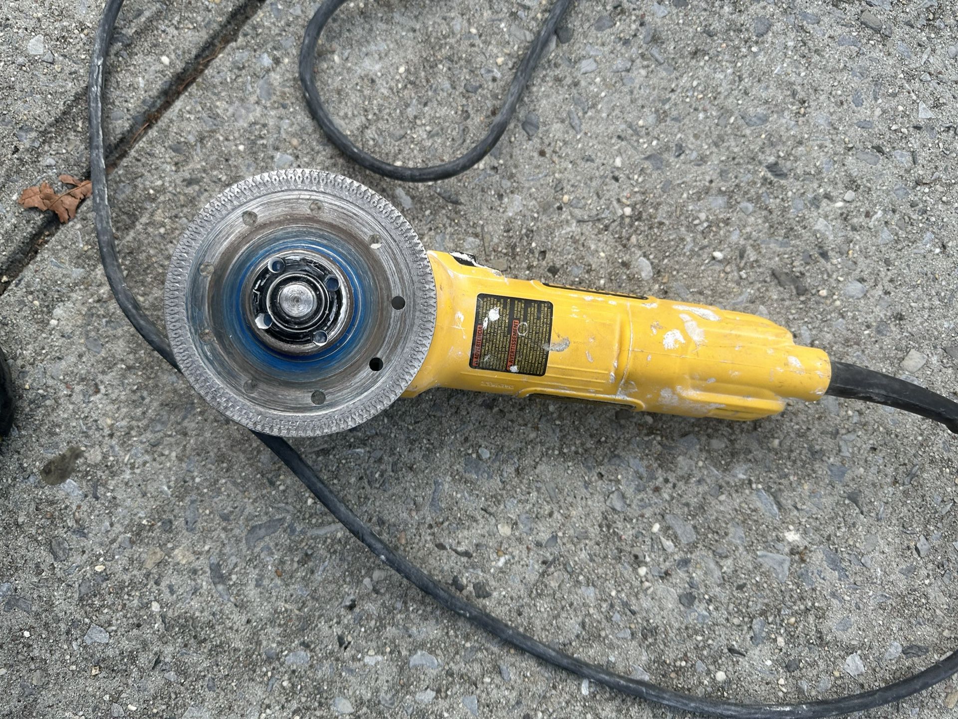 Dewalt Corded Grinder 