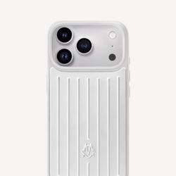 Rimowa Silver Case for iPhone 17 Pro Max – Brand New!
