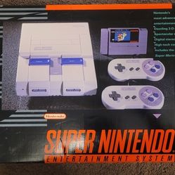 Super Nintendo Video Game Console System SNES 