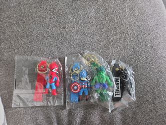 Marvel Superhero Keychains