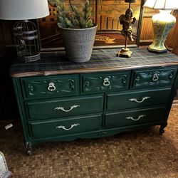 Forest  Green Dresser