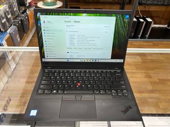 Lenovo Thinkpad X1 Carbon Gen 6 14 inch laptop core i7-8th gen 16GB RAM 512GB SSD