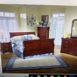 Brand new cherry bed room set Limited Offer