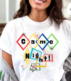 Get your GAME on!  Game Night Tees - new on Etsy!