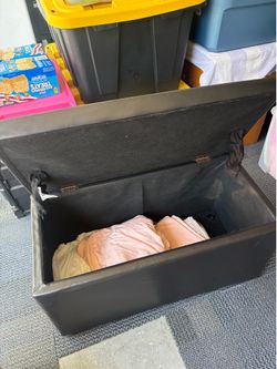 Black Ottoman