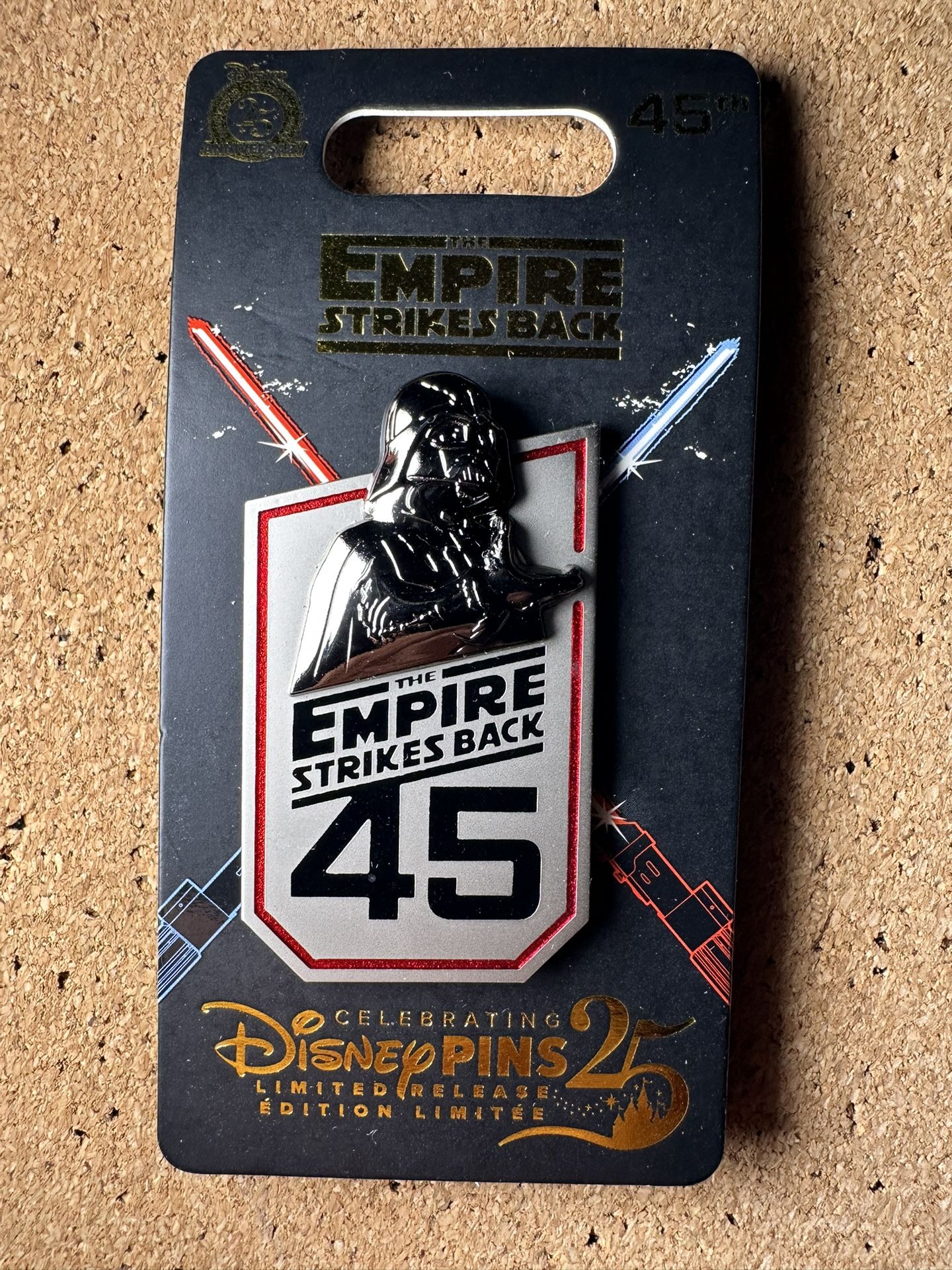 Disney Star Wars Empire Strikes Back 45th Anniversary Pin