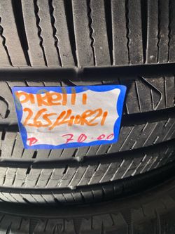 2-265-40-21 Pirelli $65 each one