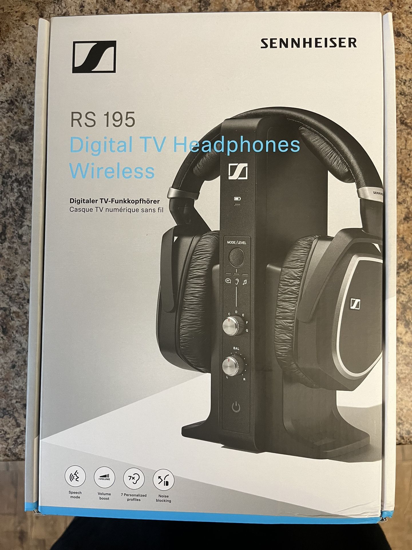 Sennheiser RS195 Digital Tv Headphones wireless