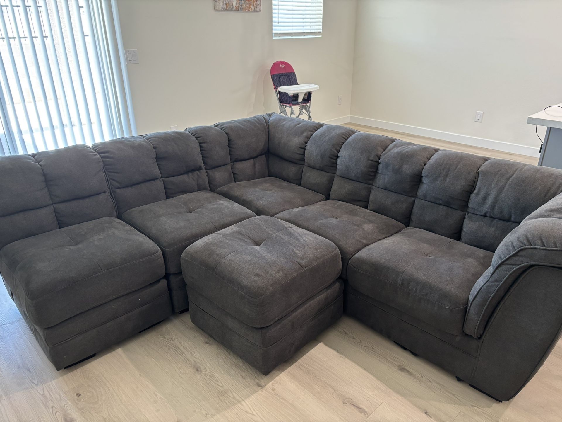 Grey Sectional Couches