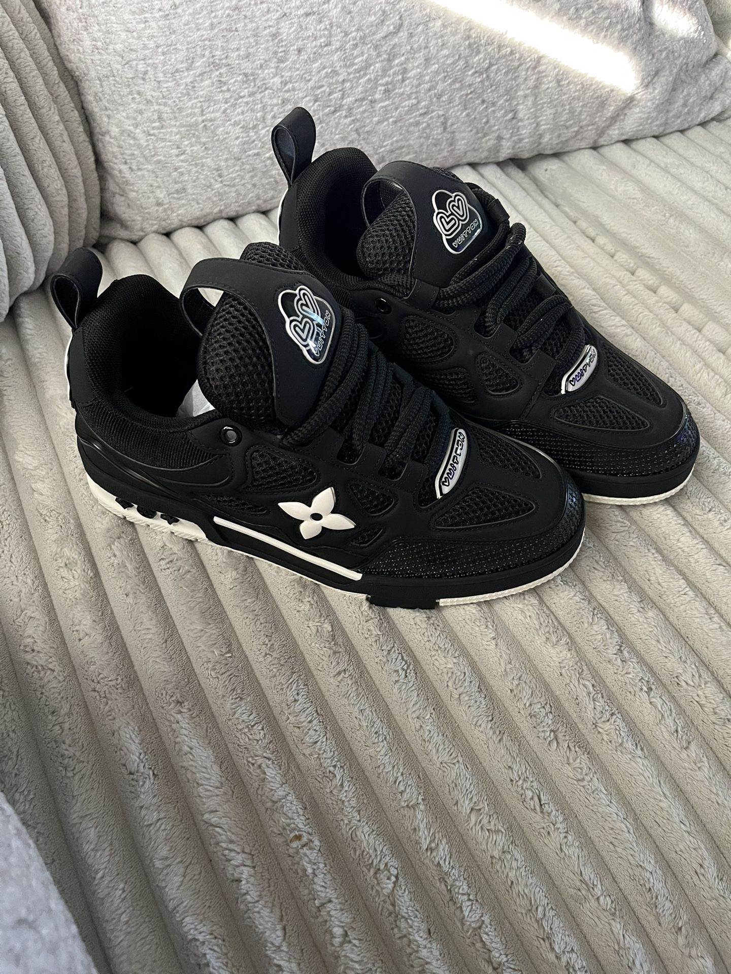 Louis Vuitton Trainers Black Size 9