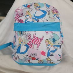 ALICE IN WONDERLAND BACKPACK IN GREAT CONDITION 