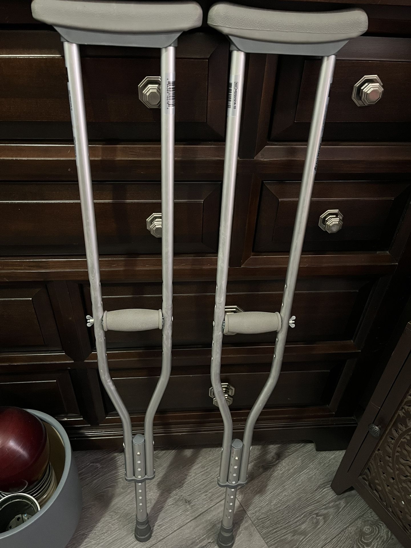 Crutches for children.