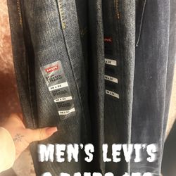 3 Pairs Brand New Men’s Levi’s 
