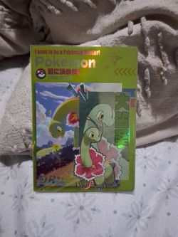 Japanese Pokémon Holographic Sticker Card