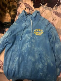 Grateful Tie Dye Light Blue Sweater
