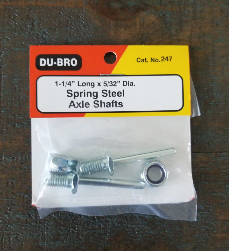 DU BRO R/c Spring Steel Axles  (71sets)