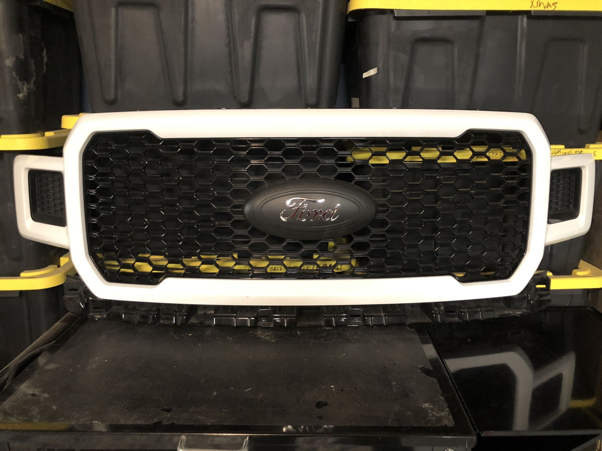 2018-2019 Ford F-150 Honeycomb Grill with Matte Black Ford Emblem **$350 OBO**