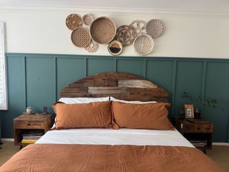 Reclaimed Wood Cal King Headboard