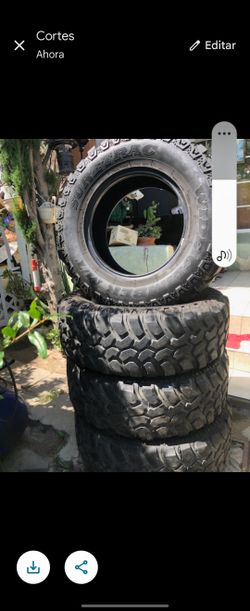 Llantas Lt28570R17 En Muy Buenas Condiciones