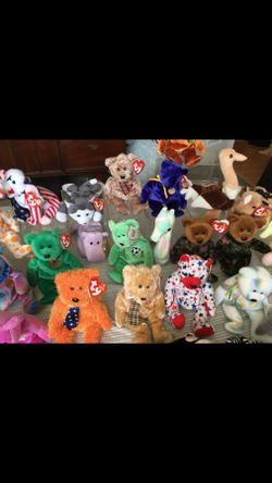 Beanie babies rare rare. Over 1000