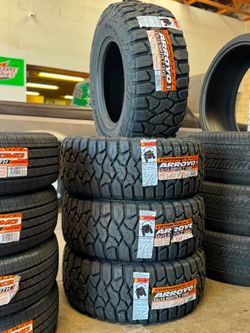 33x12.50R17LT Arroyo R/T Set Of 4 New Tires