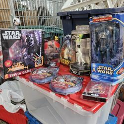 9 Pieces  Of Star Wars Lot 
