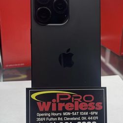 iPhone 16 Pro Max 256GB *3  MONTHS OF UNLIMITED SERVICE*